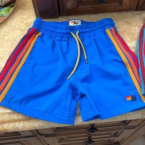 Aviator Nation kids swim trunks